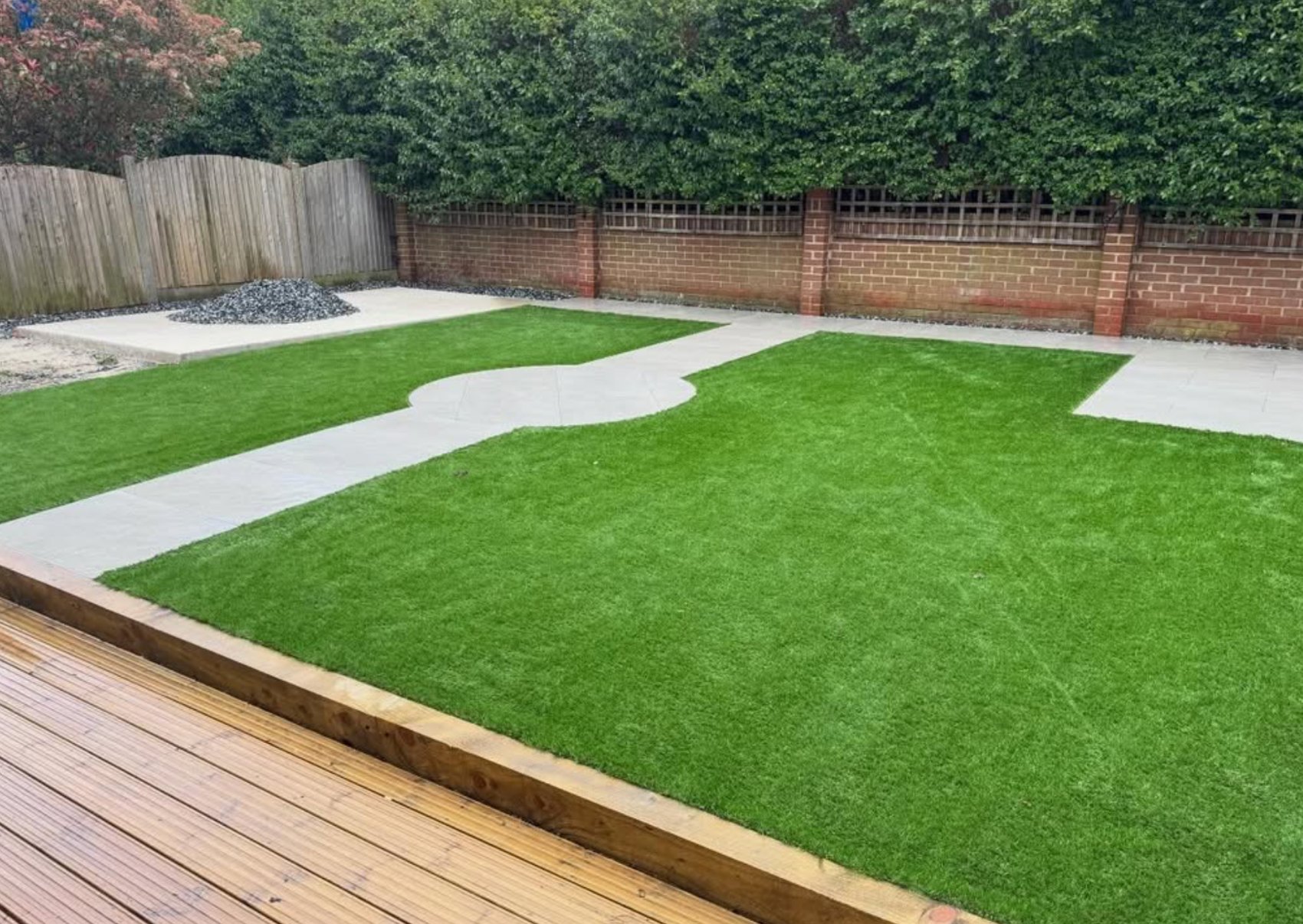 Kingsgate Groundworks landscaping project
